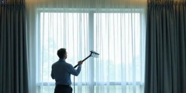 Commercial curtain steam cleaning service eastgardens-nsw hotels offices
